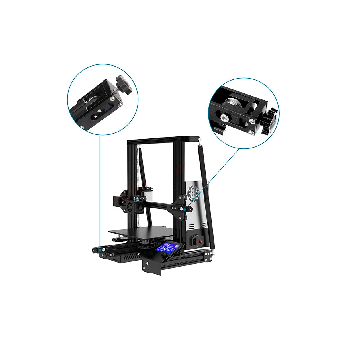 Tensor de banda eje X para ender 3, 5, CR-10