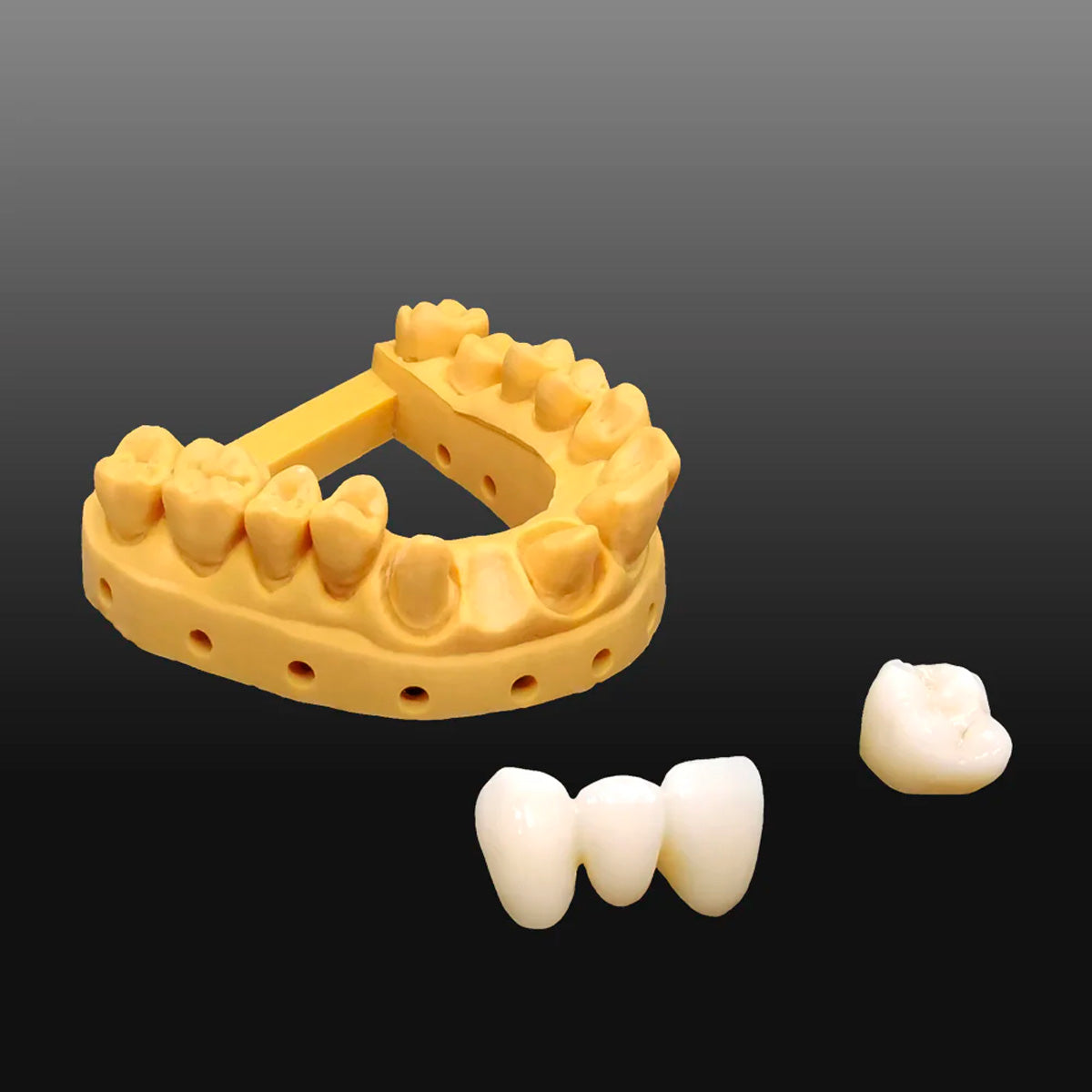 Resina Dental Jamg He Temporal Para Coronas Y Puentes