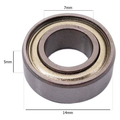 10 Balero Rodamiento 687 Zz, 7x14x5mm