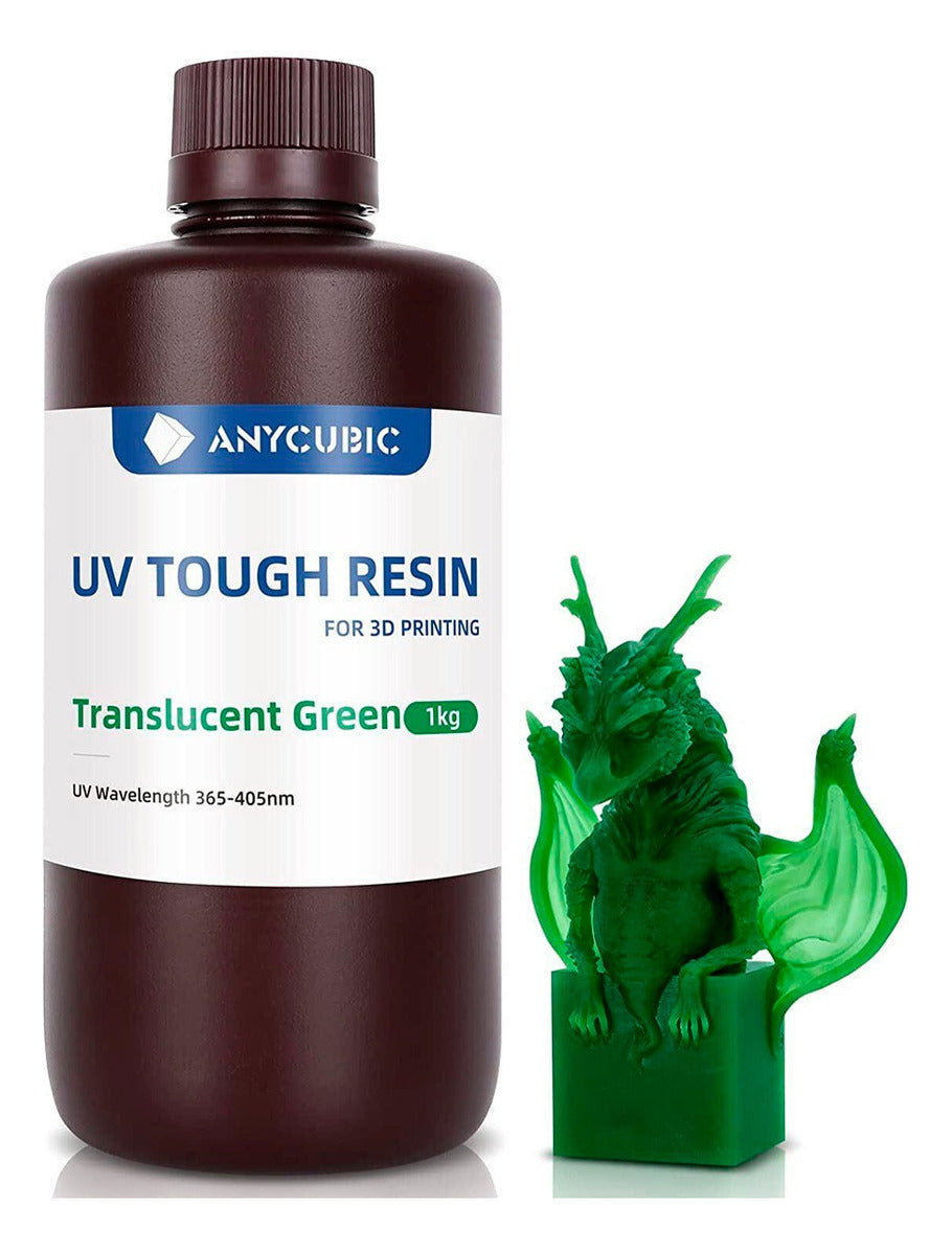 Resina Flexible Impresora 3d Anycubic 1kg Uv Alta Dureza