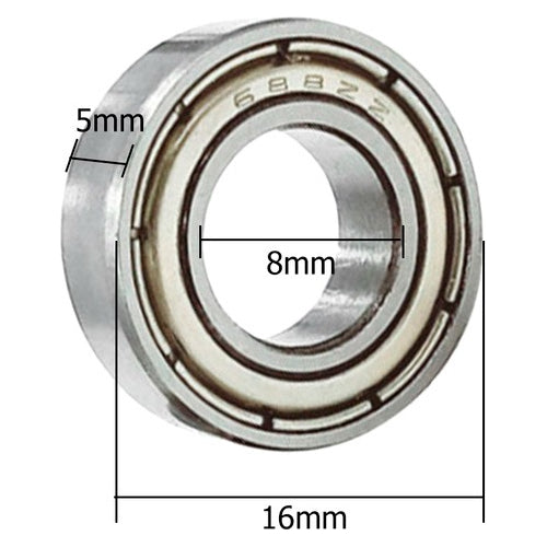 10 Rodamiento 688zz, Impresora 3d, Router Cnc, Husillo 8mm