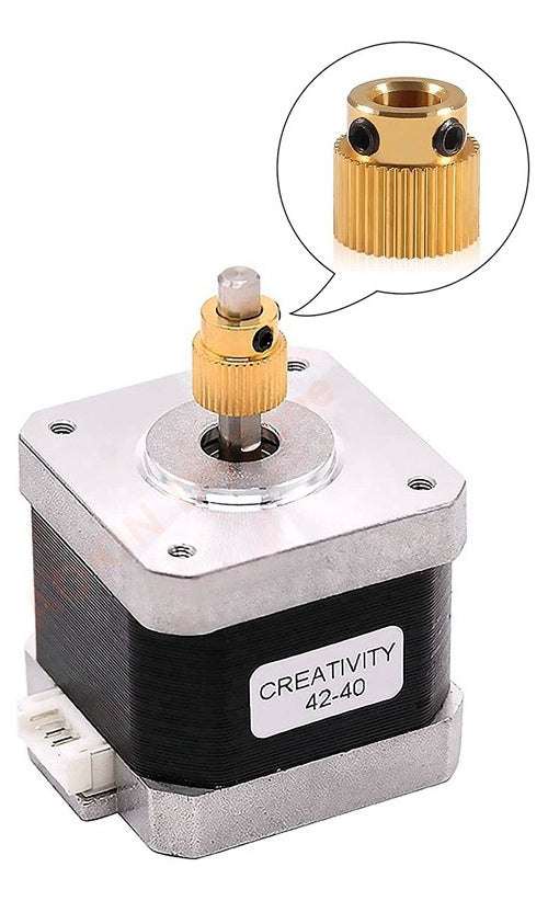 Engrane Extrusora 40 Dientes Mk8, Ender 3, Cr10 Impresora 3d