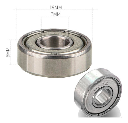 10 Balero Rodamiento Radial 607zz