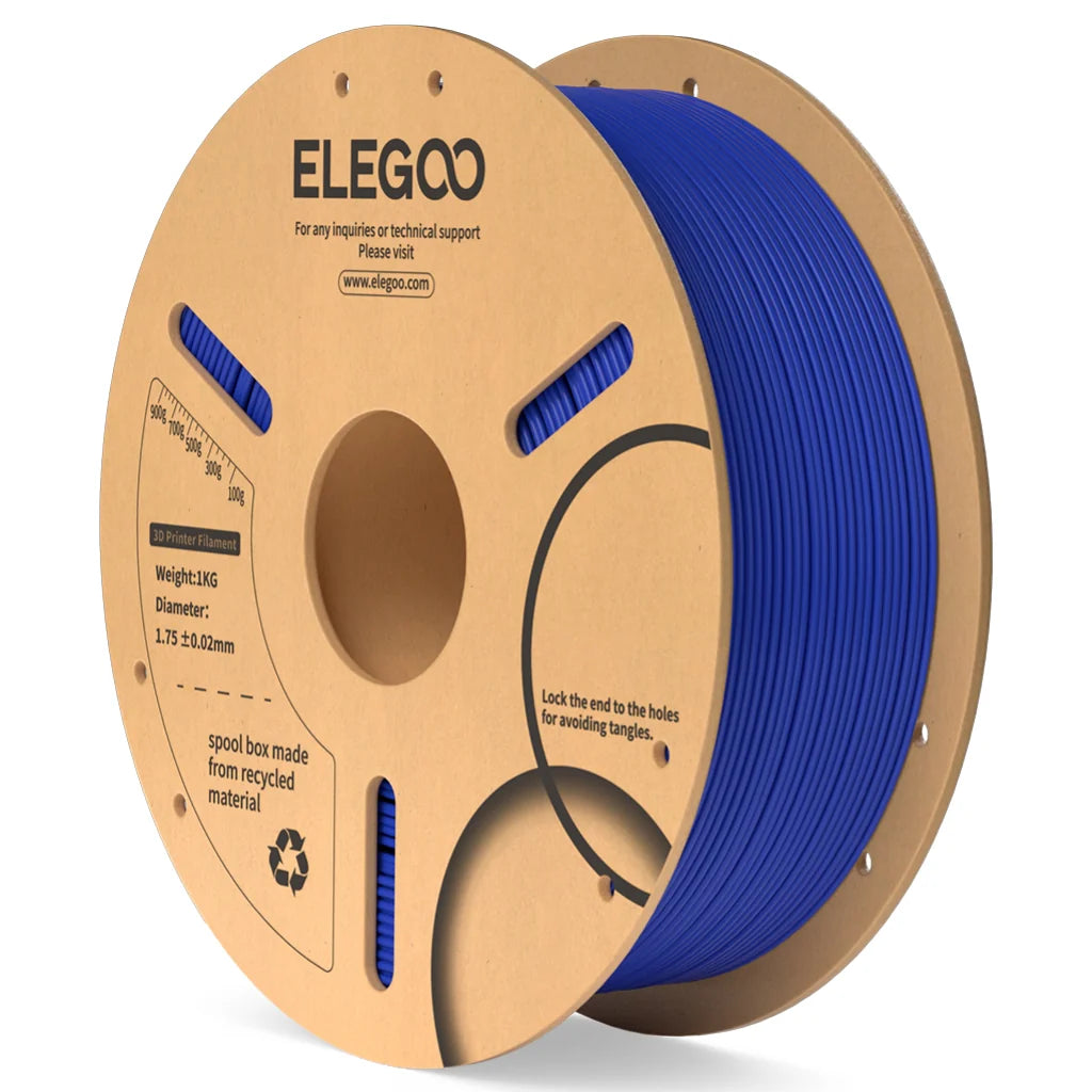 Filamento PLA Elegoo 1.75mm Alta Precisión 1 kg | 3DCity México