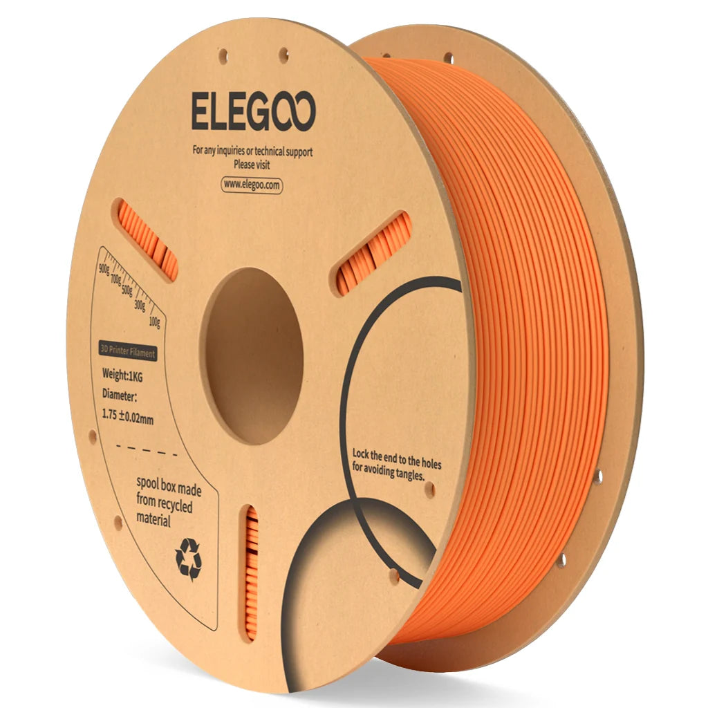 Filamento PLA Elegoo 1.75mm Alta Precisión 1 kg | 3DCity México