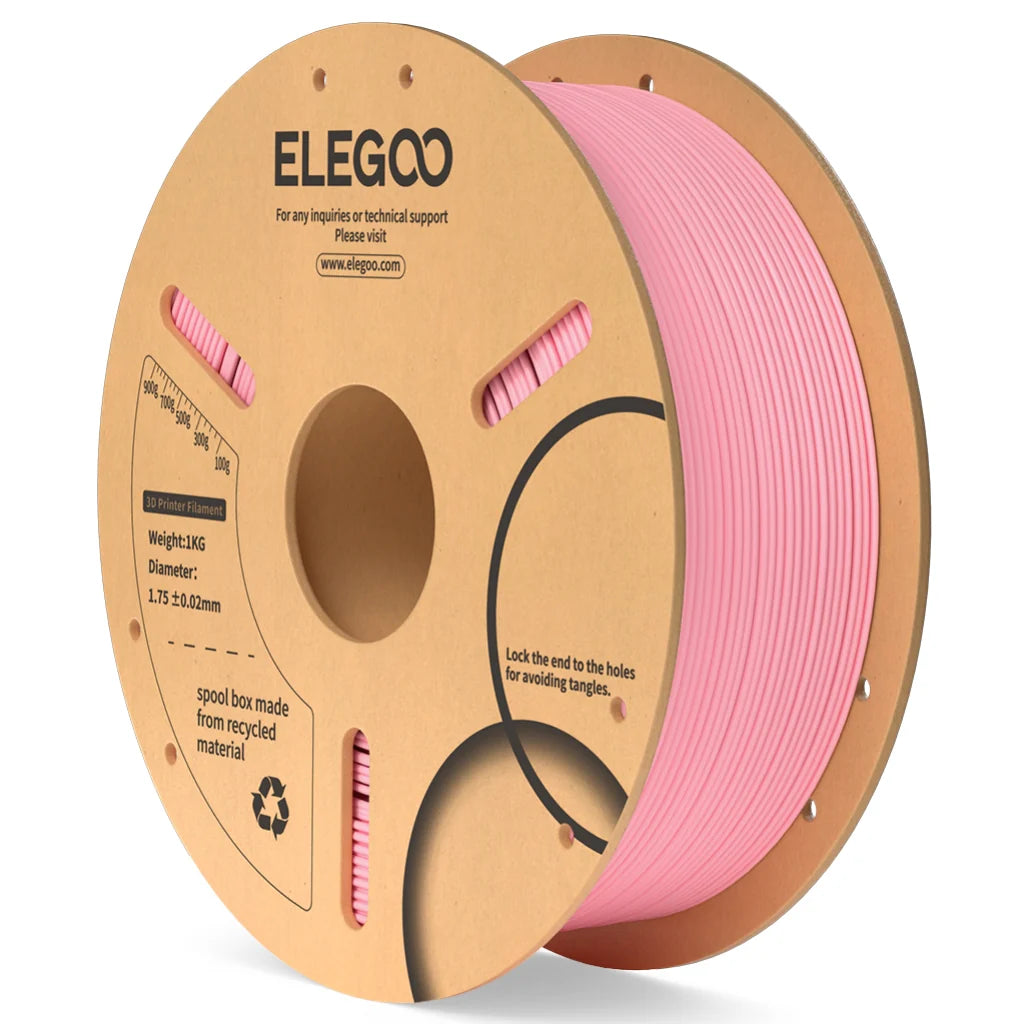 Filamento PLA Elegoo 1.75mm Alta Precisión 1 kg | 3DCity México