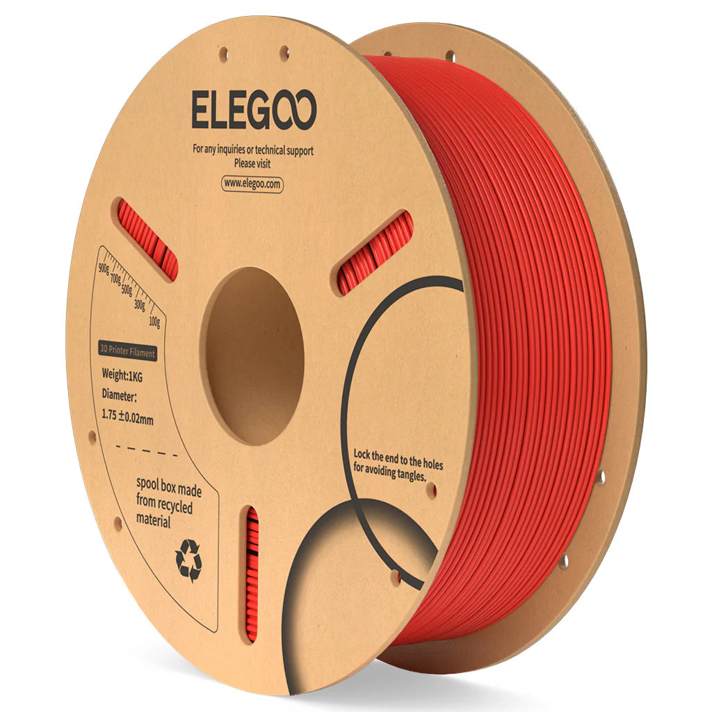 Filamento PLA Elegoo 1.75mm Alta Precisión 1 kg | 3DCity México