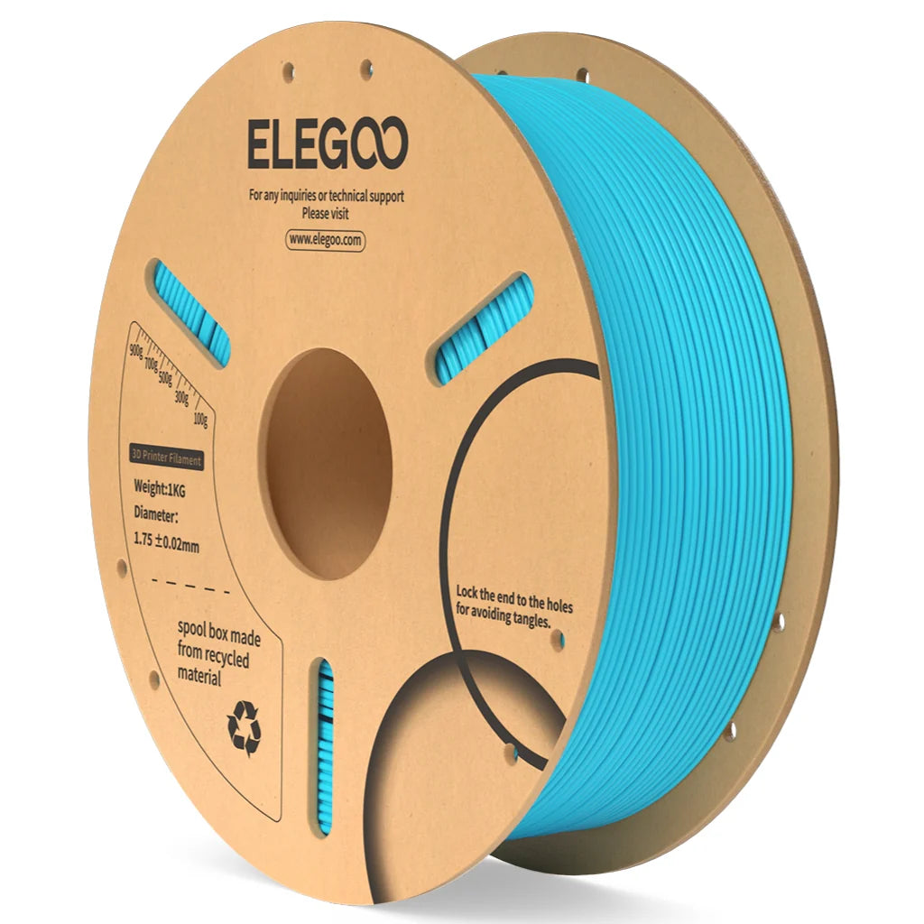 Filamento PLA Elegoo 1.75mm Alta Precisión 1 kg | 3DCity México