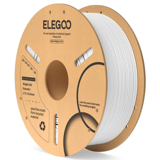 Filamento PLA Elegoo 1.75mm Alta Precisión 1 kg | 3DCity México