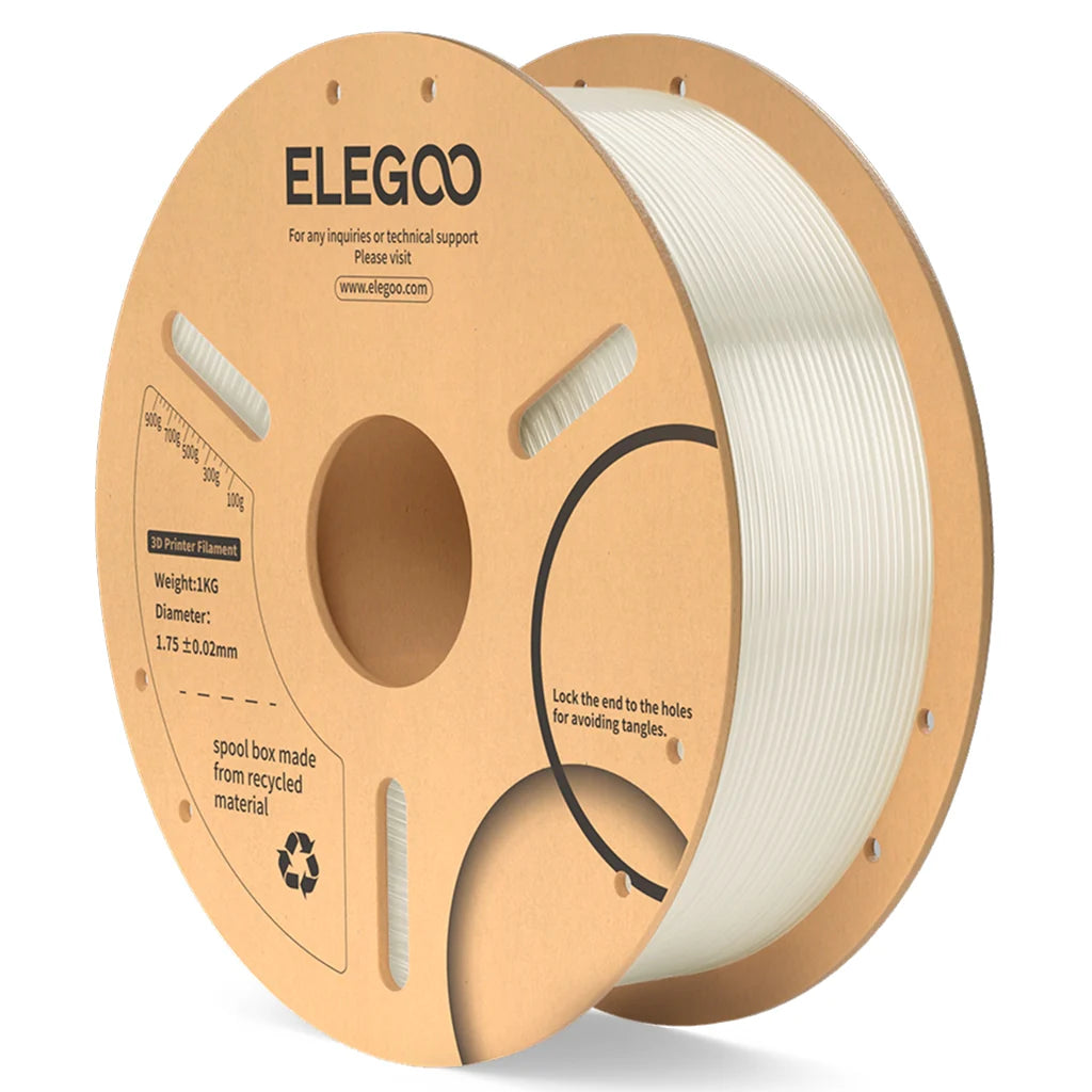 Filamento PLA Elegoo 1.75mm Alta Precisión 1 kg | 3DCity México