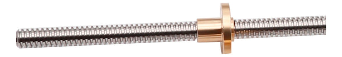 Varilla Roscada Acme 8mm Husillo 50cm Largo Cnc Impresora