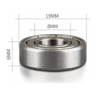 10 Balero Rodamiento 605zz 5x14x5mm Acero