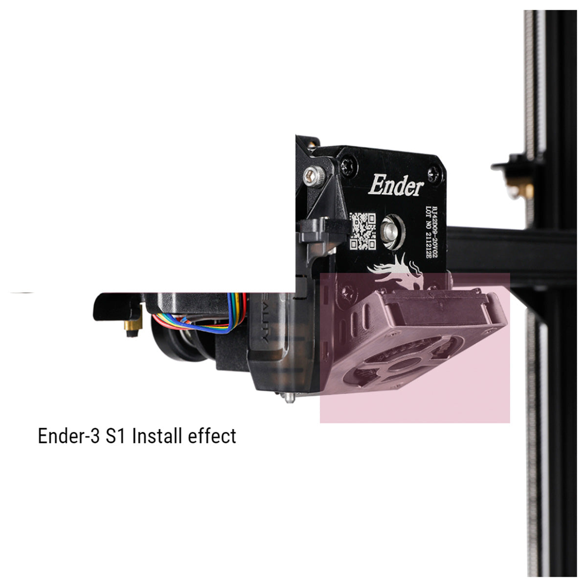 Ventilador de Capa Para Ender 3 S1 Pro Plus Imagen secundaria del producto