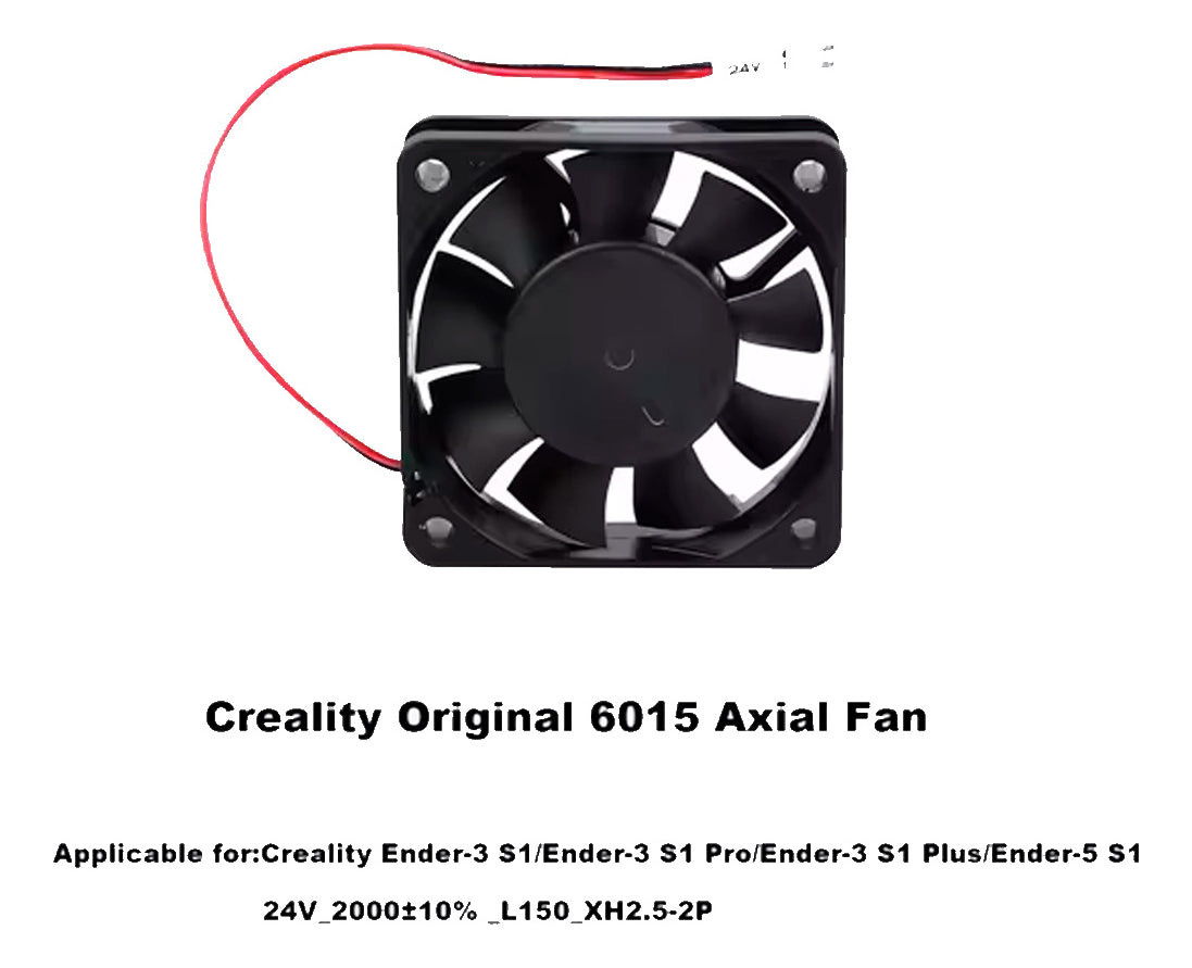 Ventilador 6015 Creality Para Tarjeta Madre, Ender 3 S1 Imagen secundaria del producto