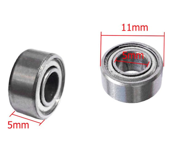 10 Balero Rodamiento 685zz 5mmx11mmx5mm  Impresora 3d Imagen secundaria del producto