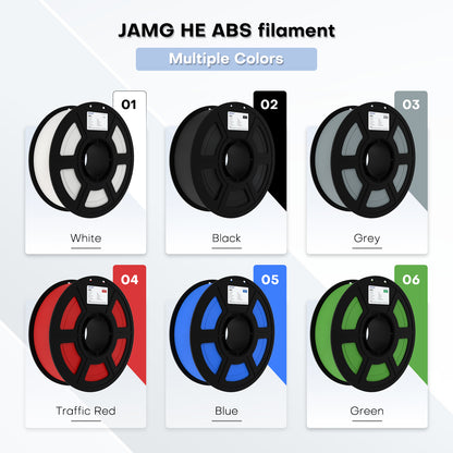 Filamento ABS JamgHe 1.75mm Alta Precisión 1 kg | 3DCity México