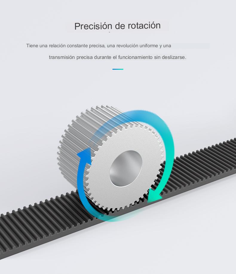 Polea dentada GT2 20 dientes para banda de 6mm, Ender 3 Series Imagen secundaria del producto