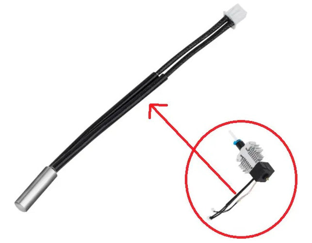 Resistencia Creality 24v 60w Para Ender 5 S1, Impresora 3d Imagen secundaria del producto