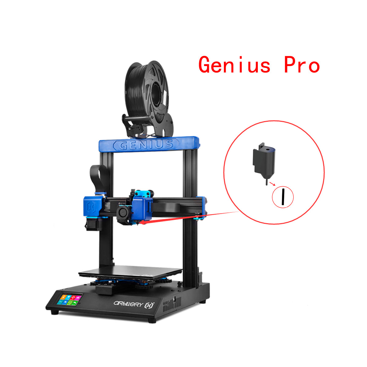 Aguja ABL para sensor de nivelación Artillery Imagen secundaria del producto