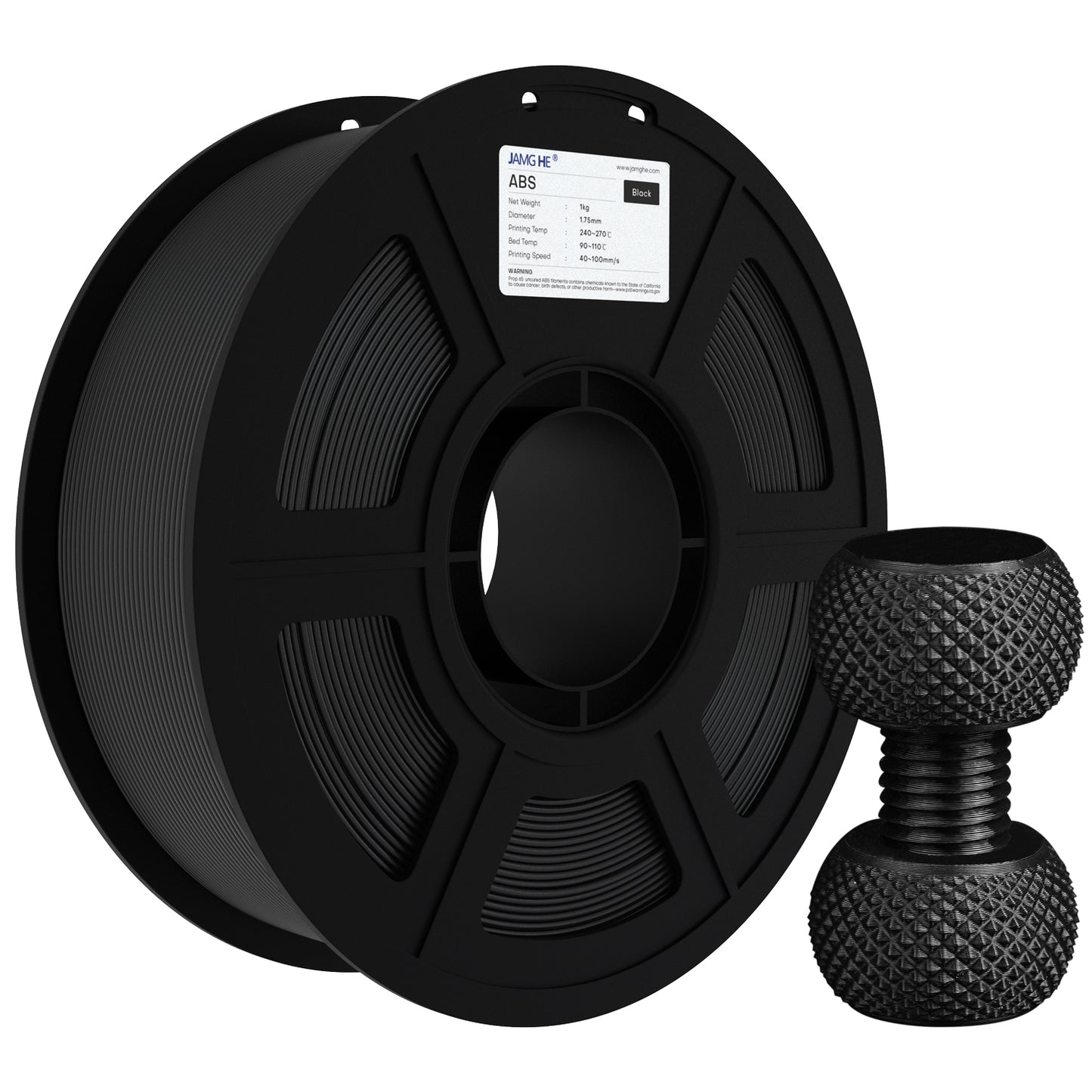 Filamento ABS JamgHe 1.75mm Alta Precisión 1 kg | 3DCity México