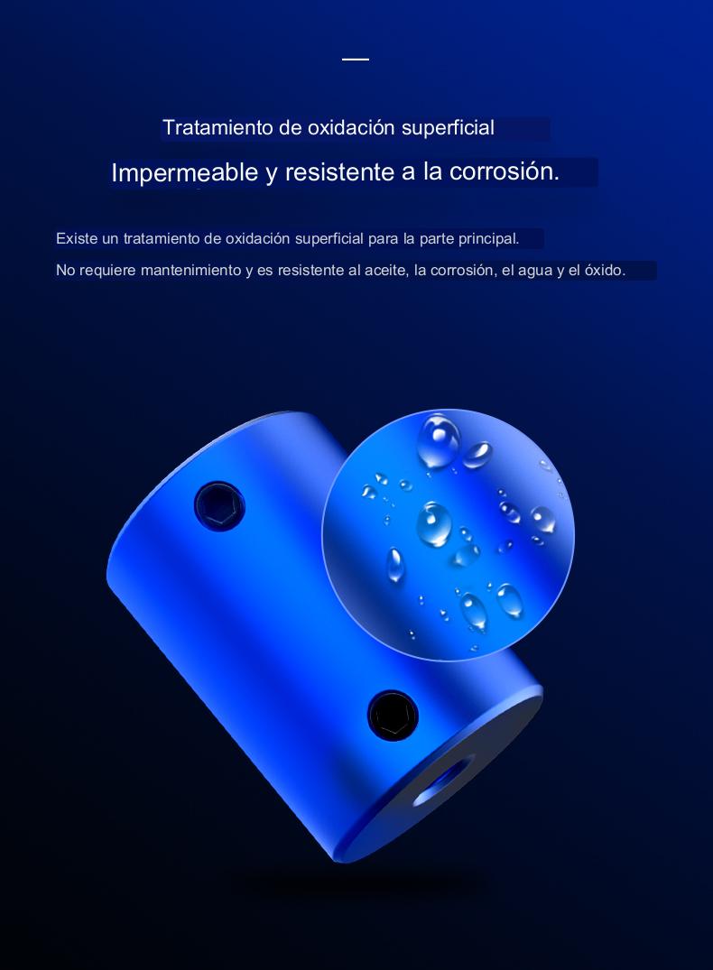 Cople Flexible 5-8mm  para Nema 17
