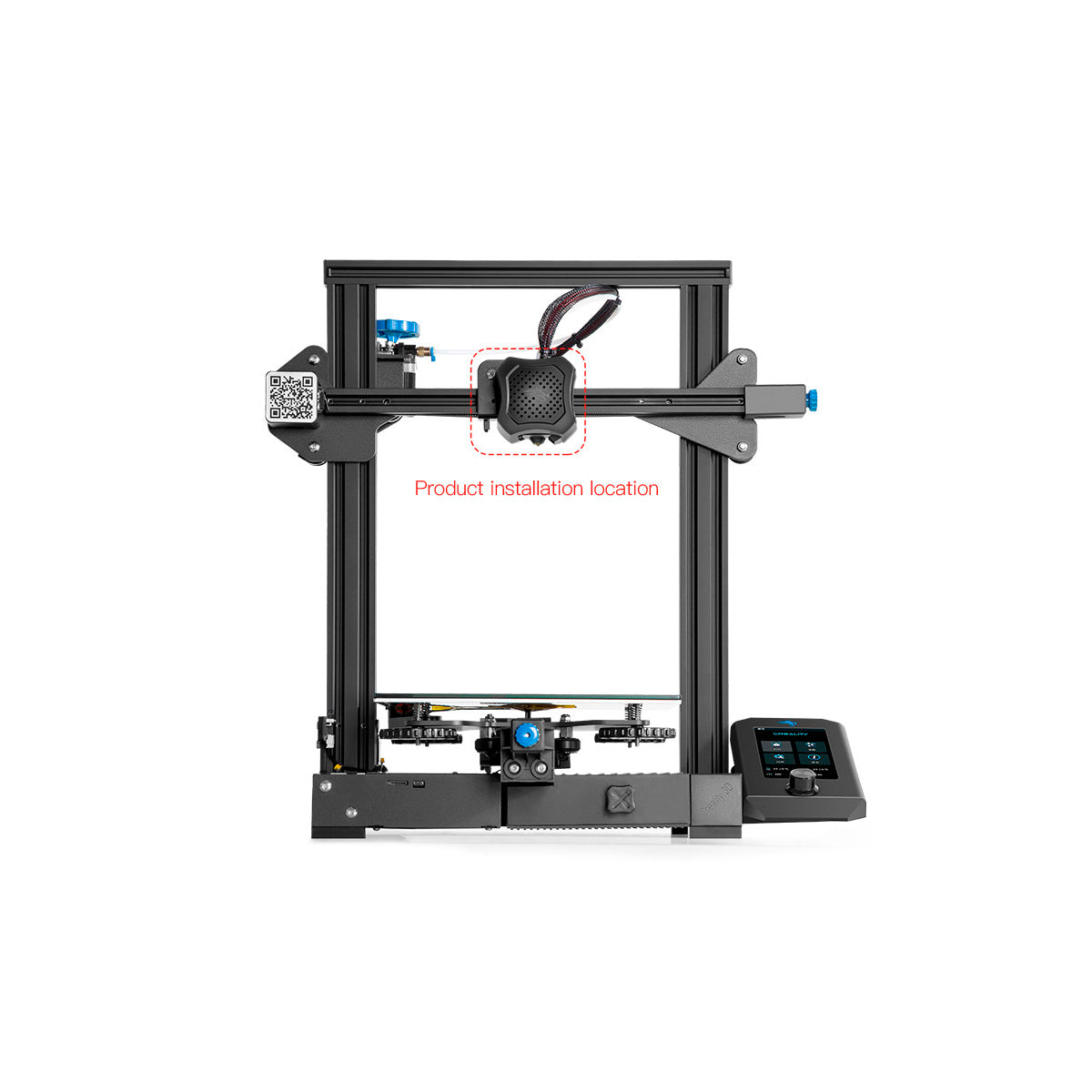 Hotend completo para Ender 3 V2 Imagen secundaria del producto