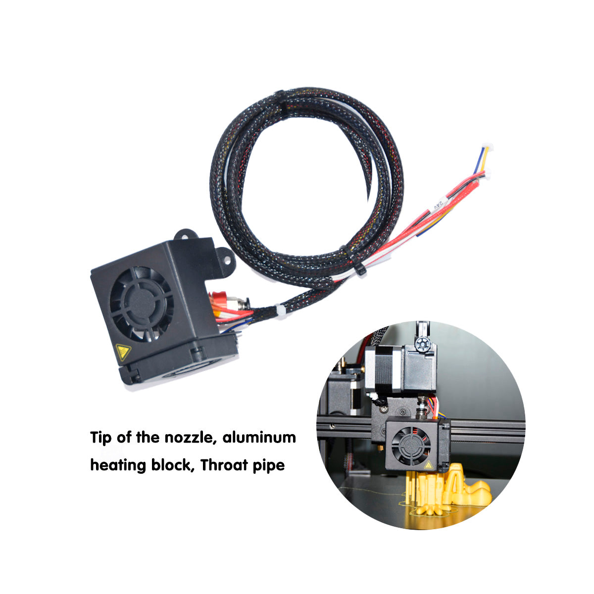 Hotend completo para Ender 5 Imagen secundaria del producto