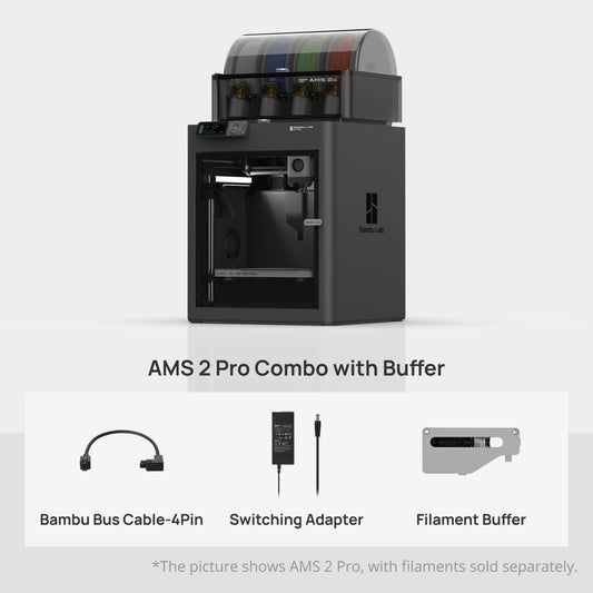 Impresora 3D Bambu Lab P1S Combo AMS 2 PRO | 3DCity México