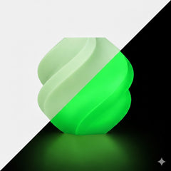 Glow Green — PLA Glow (Fosforescente) Bambu Lab 1.75 mm 1 kg