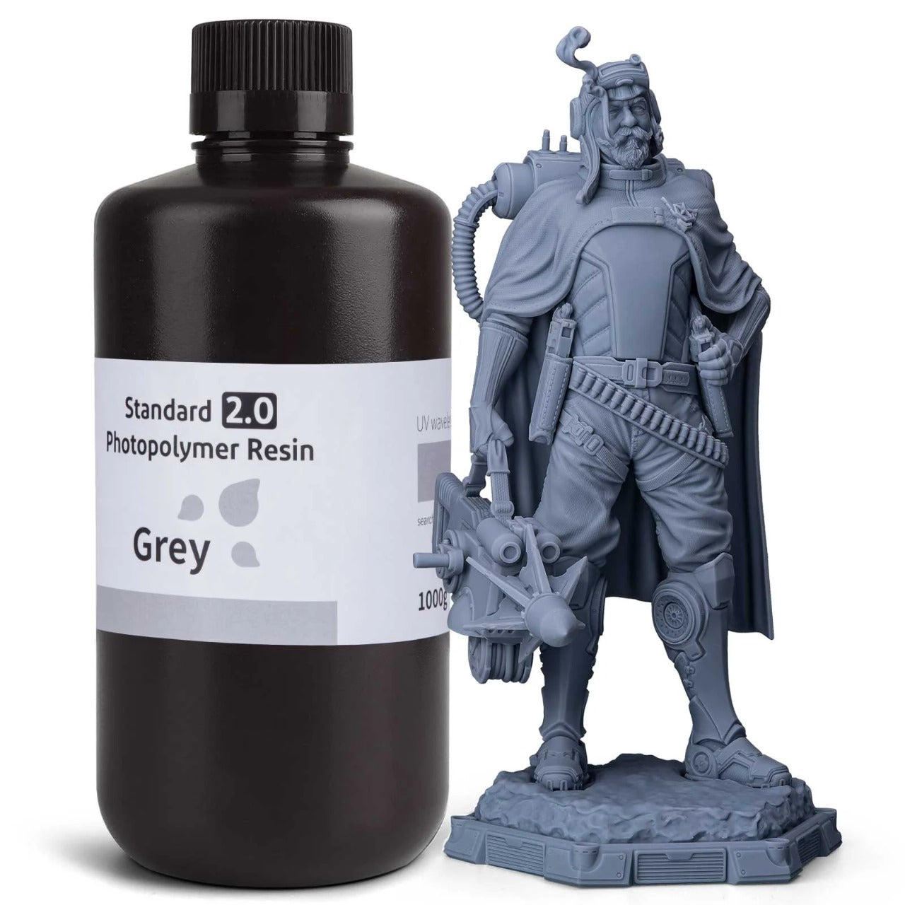 Resina Elegoo Standard V2.0 Gris Imagen principal del producto