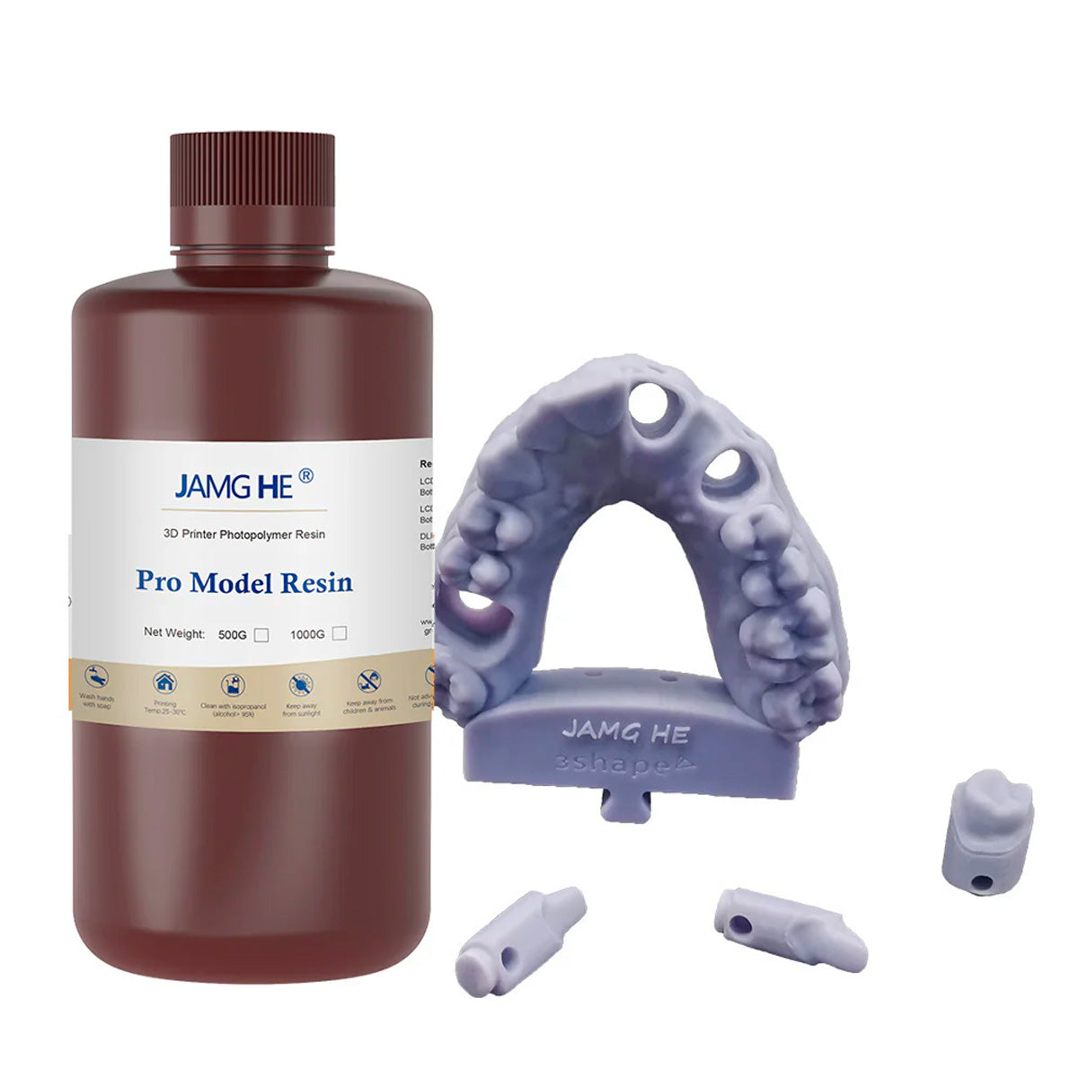 Resina Dental Jamg He Pro Ortho Modelo Dental (1 kg)