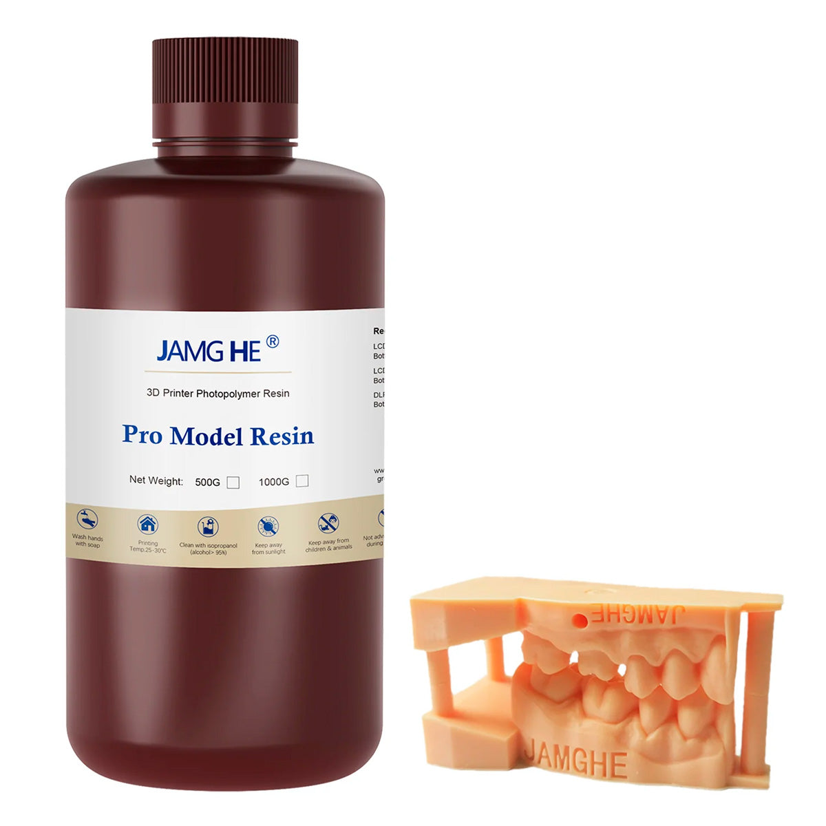 Resina Dental Jamg He Pro Ortho Modelo Dental (1 kg)