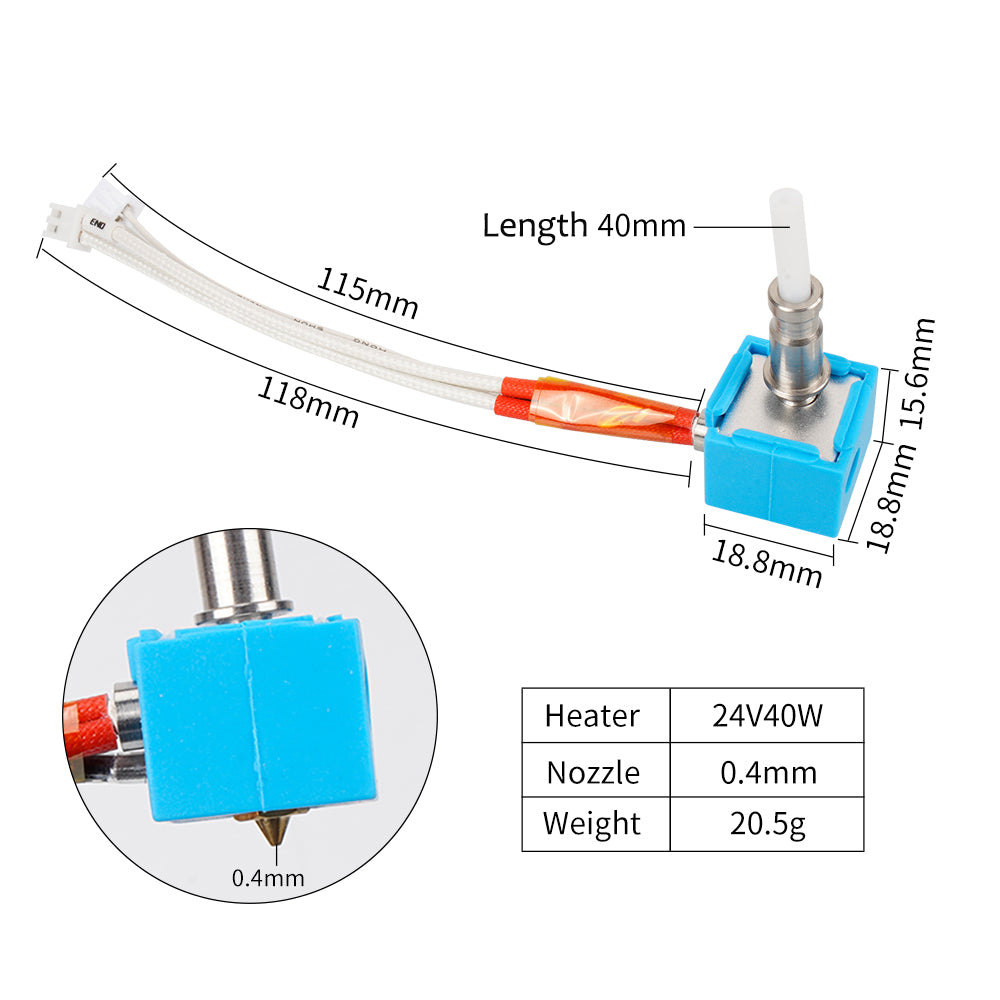 Hotend para Anycubic Kobra