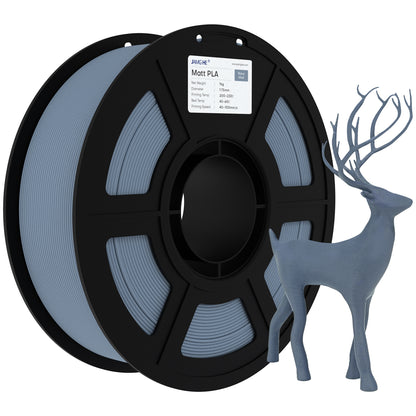 Filamento PLA Matte JamgHe l 1.75mm Alta Precisión 1 kg | 3DCity México