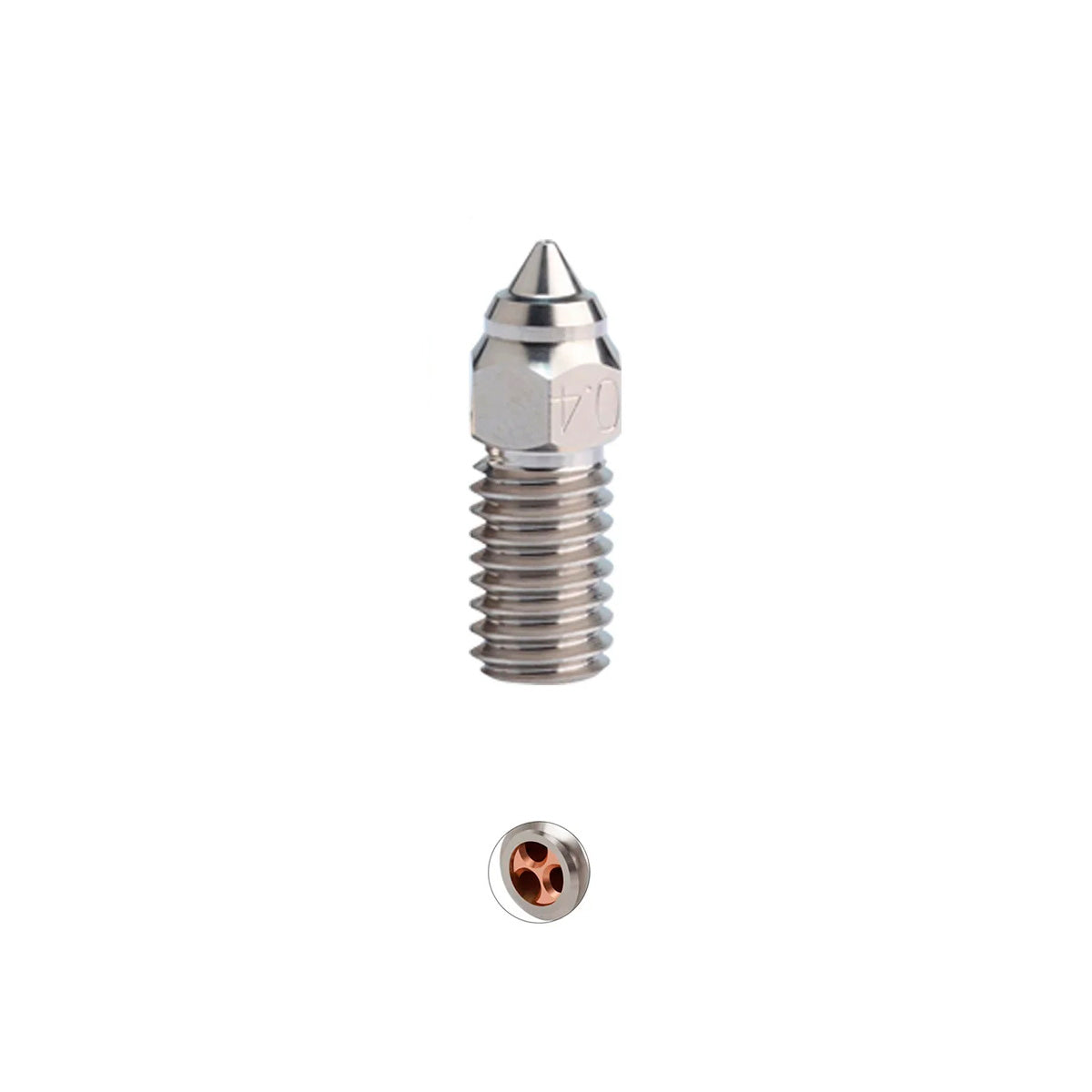 Boquilla CHT de Acero Inoxidable para Elegoo Neptune 4 Imagen principal del producto