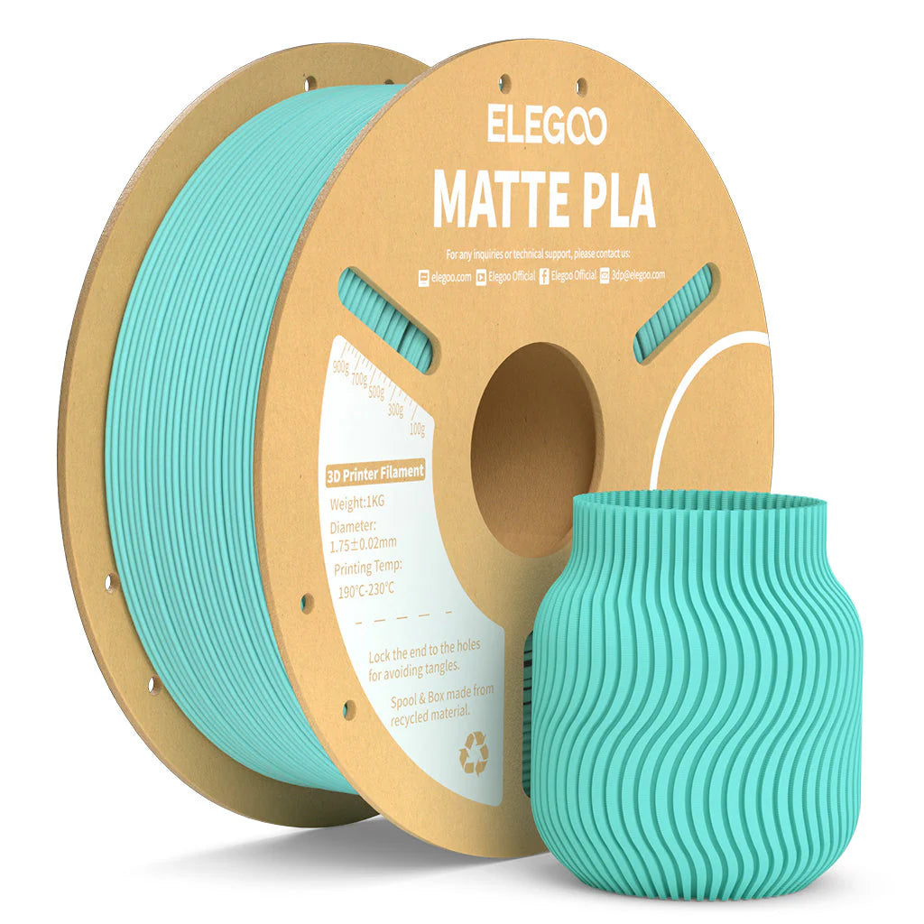 Filamento PLA Matte Elegoo 1.75mm 1 kg | 3DCity México