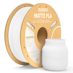 White — PLA Matte Elegoo 1.75 mm 1 kg