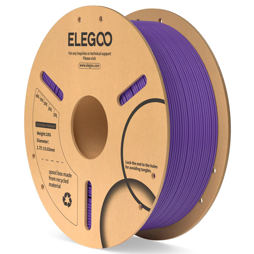 Filamento PLA Elegoo 1.75mm Alta Precisión 1 kg | 3DCity México