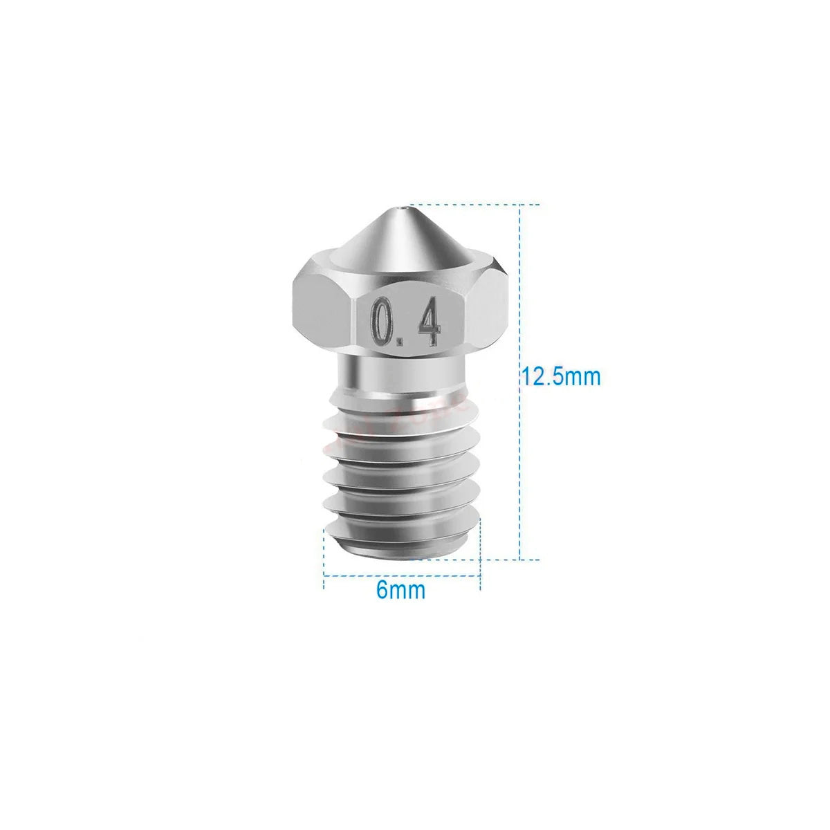 Boquilla V6 de Acero Inoxidable