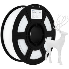 White — PLA Matte Jamg He 1.75 mm 1 kg