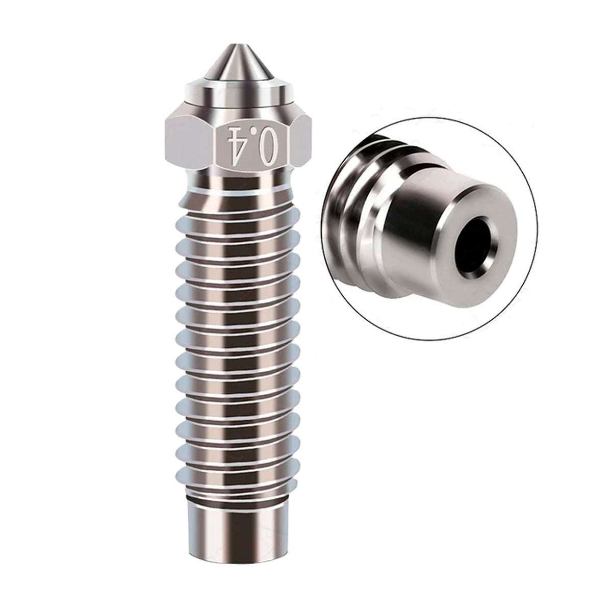 Boquilla de Acero Inoxidable para Elegoo Neptune 4 Plus/Max Imagen principal del producto