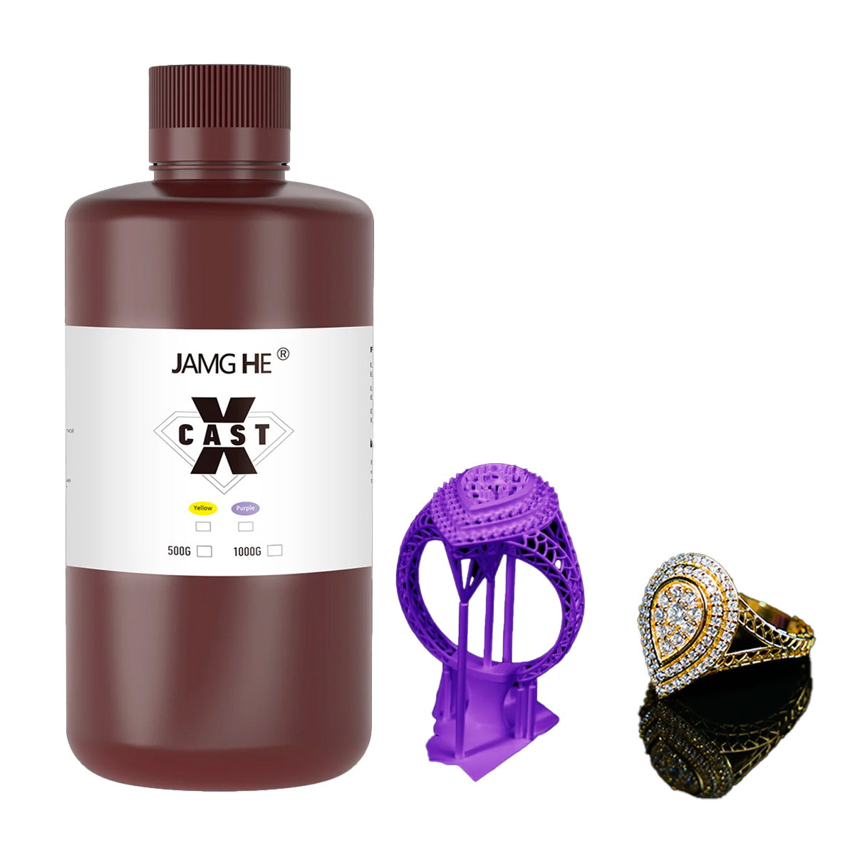 500gr Resina Casteable Jamg He x Cast, impresora 3d Imagen principal del producto