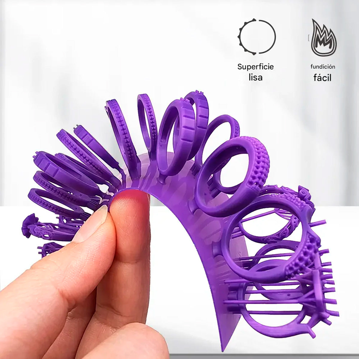 500gr Resina Casteable Jamg He x Cast, impresora 3d Imagen secundaria del producto