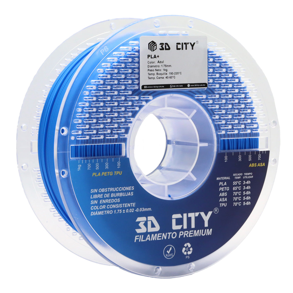 Filamento PLA+ 3DCity