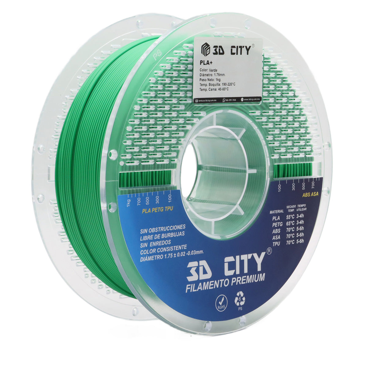 Filamento PLA+ 3DCity