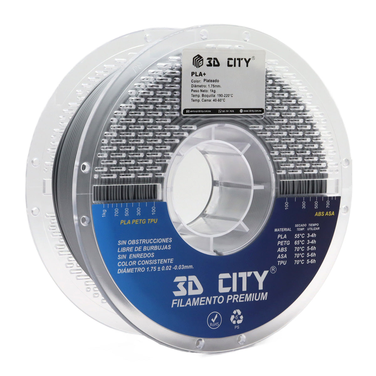Filamento PLA+ 3DCity