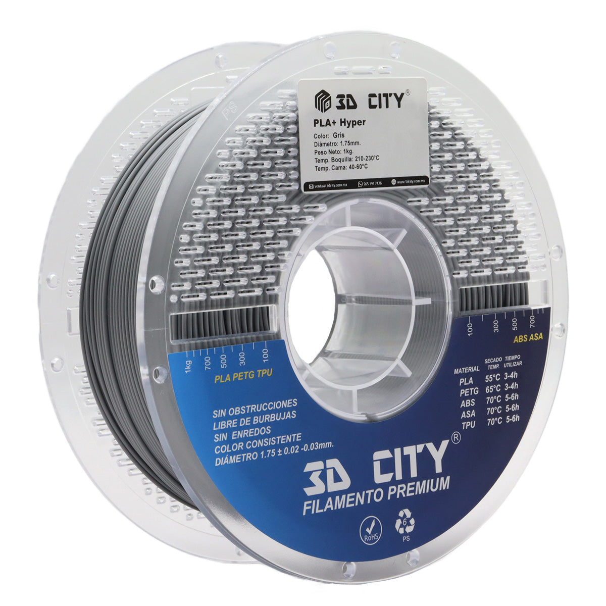 Filamento PLA+ Hyper 3DCity